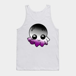 Asexual Pride Octopus Gradient Flag Tank Top